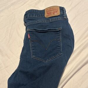 Levi's Dark Blue Denim Jeans